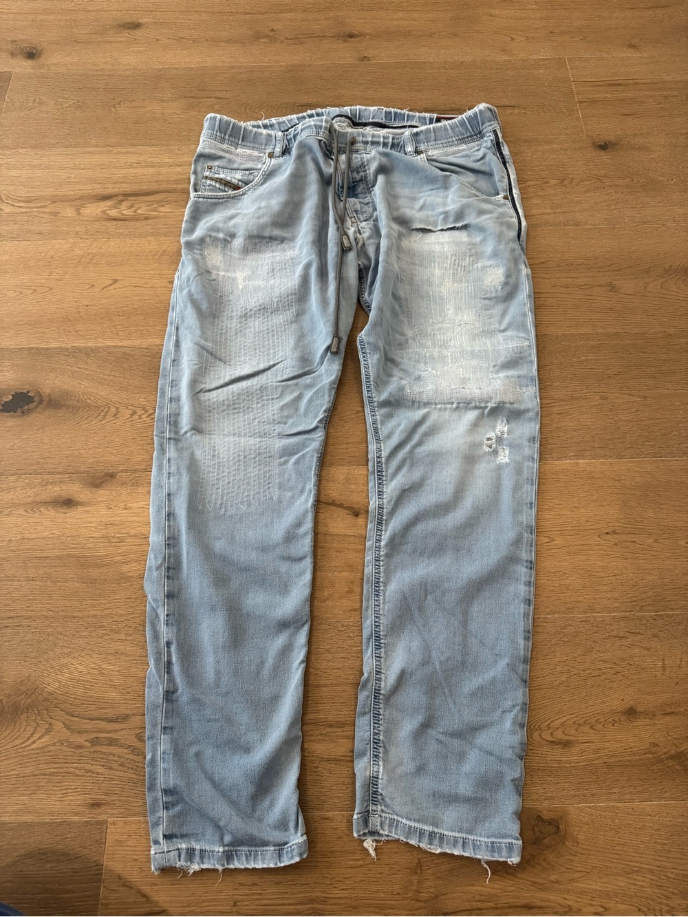 Diesel KROOLY Light Blue Straight Men's Jeans
